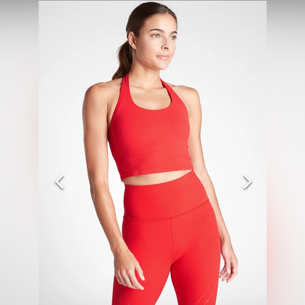 Athleta halter crop size XXS